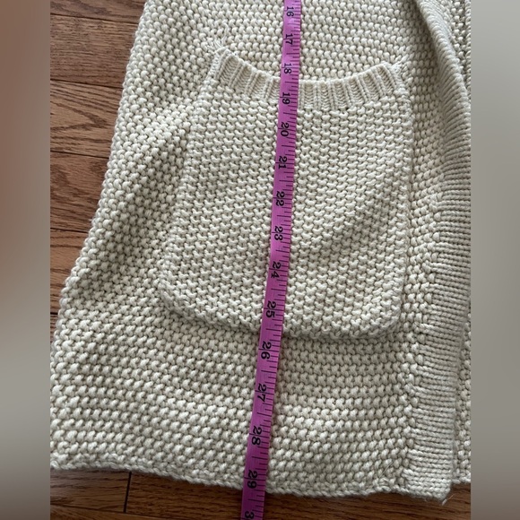 The Skinny x Jillian Harris Cream Erinn Cardigan Open Knit - Picture 9 of 10